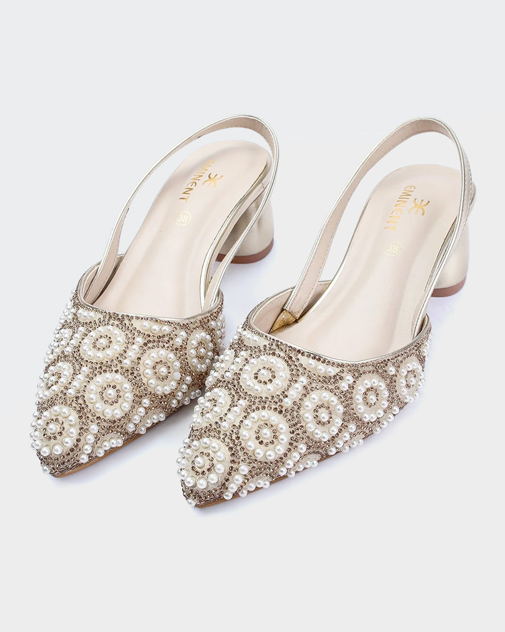 Eminent Women's Heel Backless Sandal, Women Heels, Eminent, Chase Value