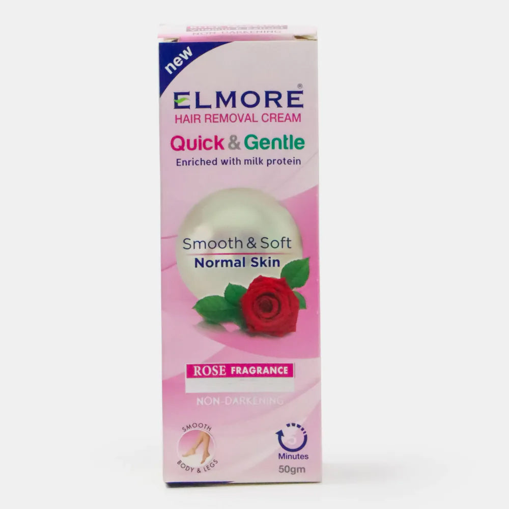 Elmore Hair Removal Cream Rose Tube 50ml, Hair Removal, Elmore, Chase Value