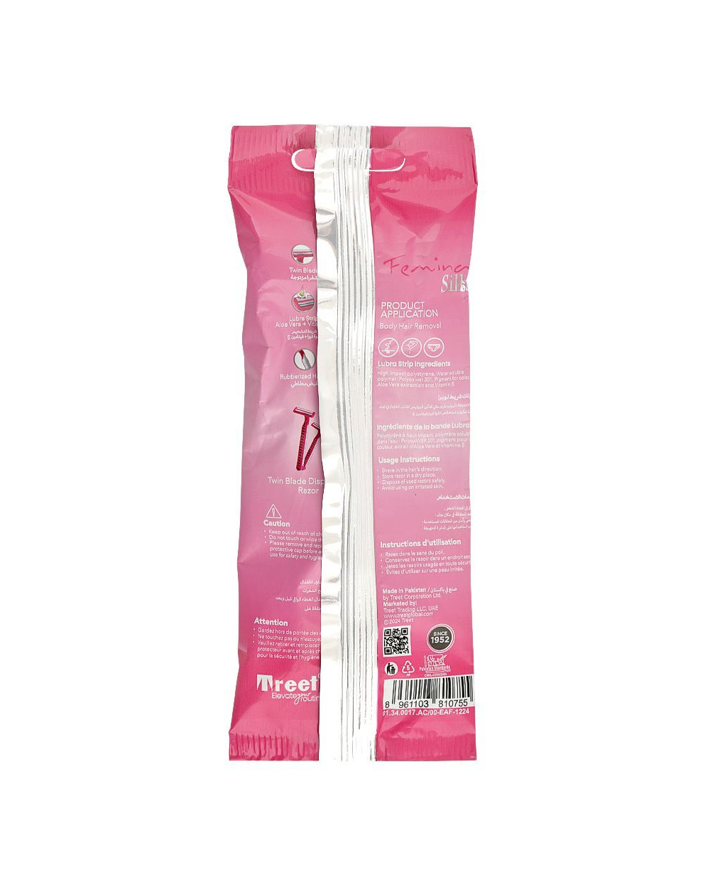 Femina Silk Razor (Pack of 5)