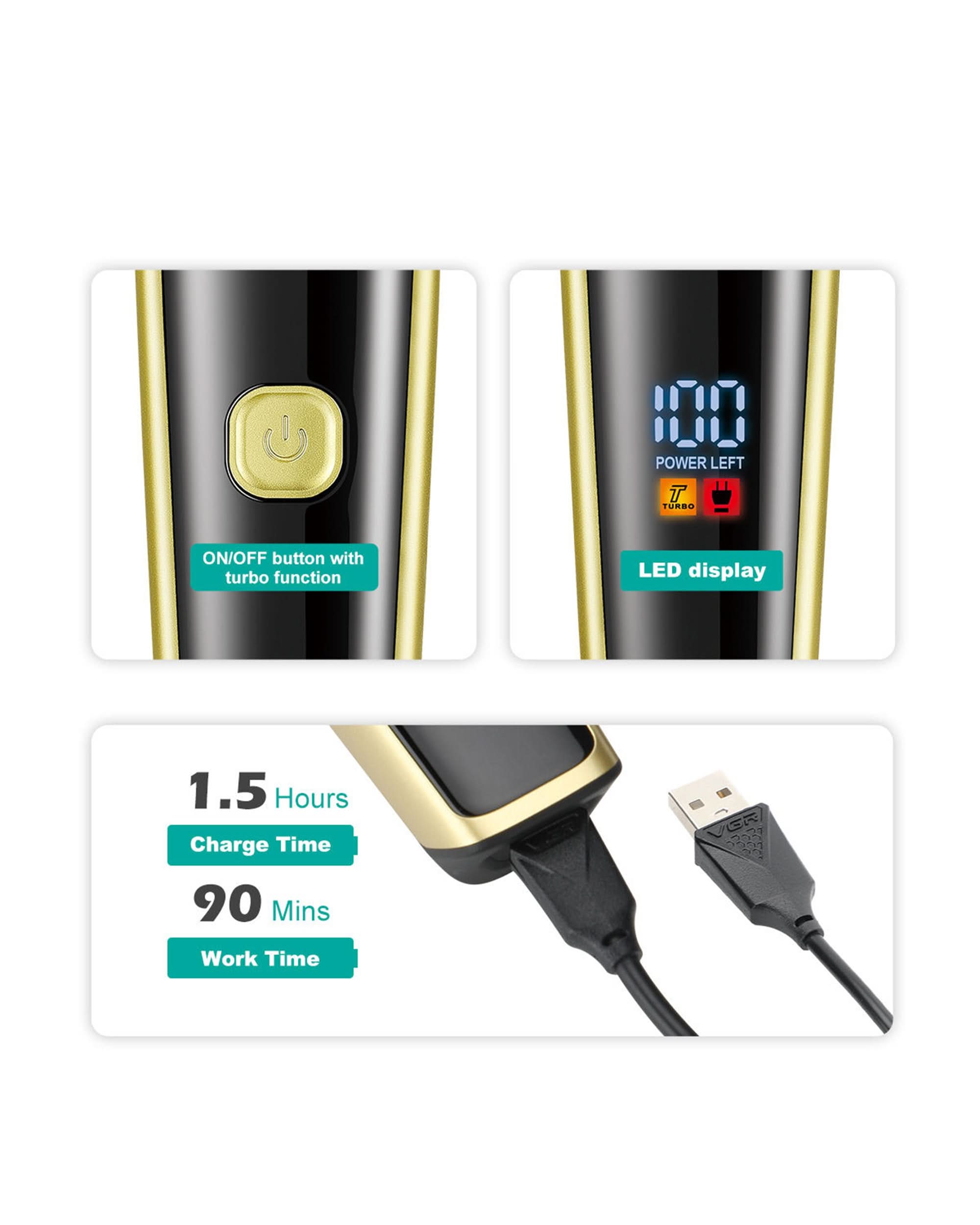 Electric Trimmer 3-in-1, Shaver & Trimmers, Chase Value, Chase Value