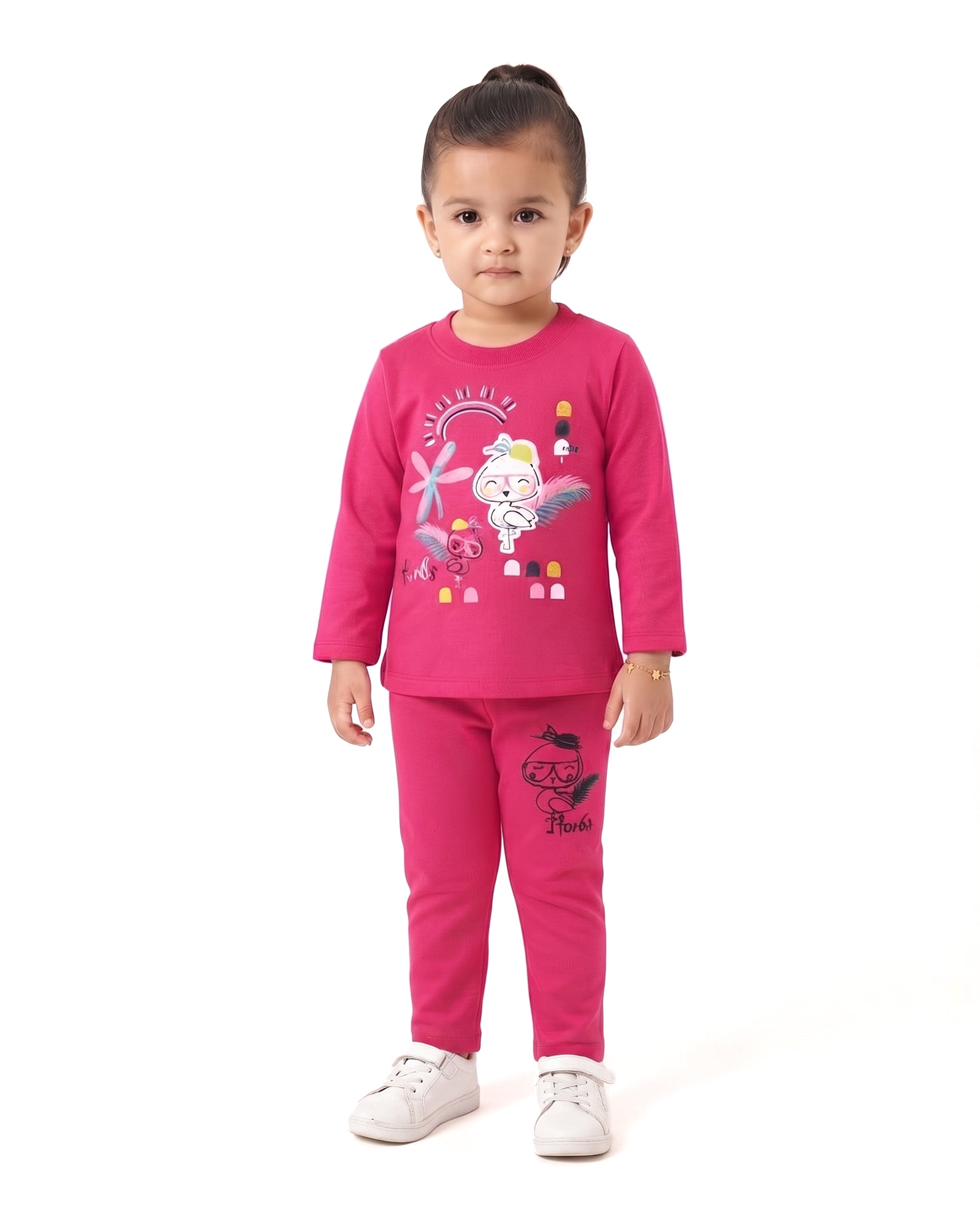 Valuables Girls Full Sleeves Suit
