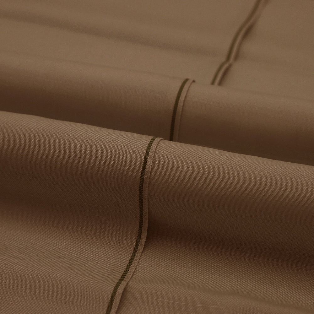 Men's Shabbir Gold Plain Wash & Wear Suit Fabric