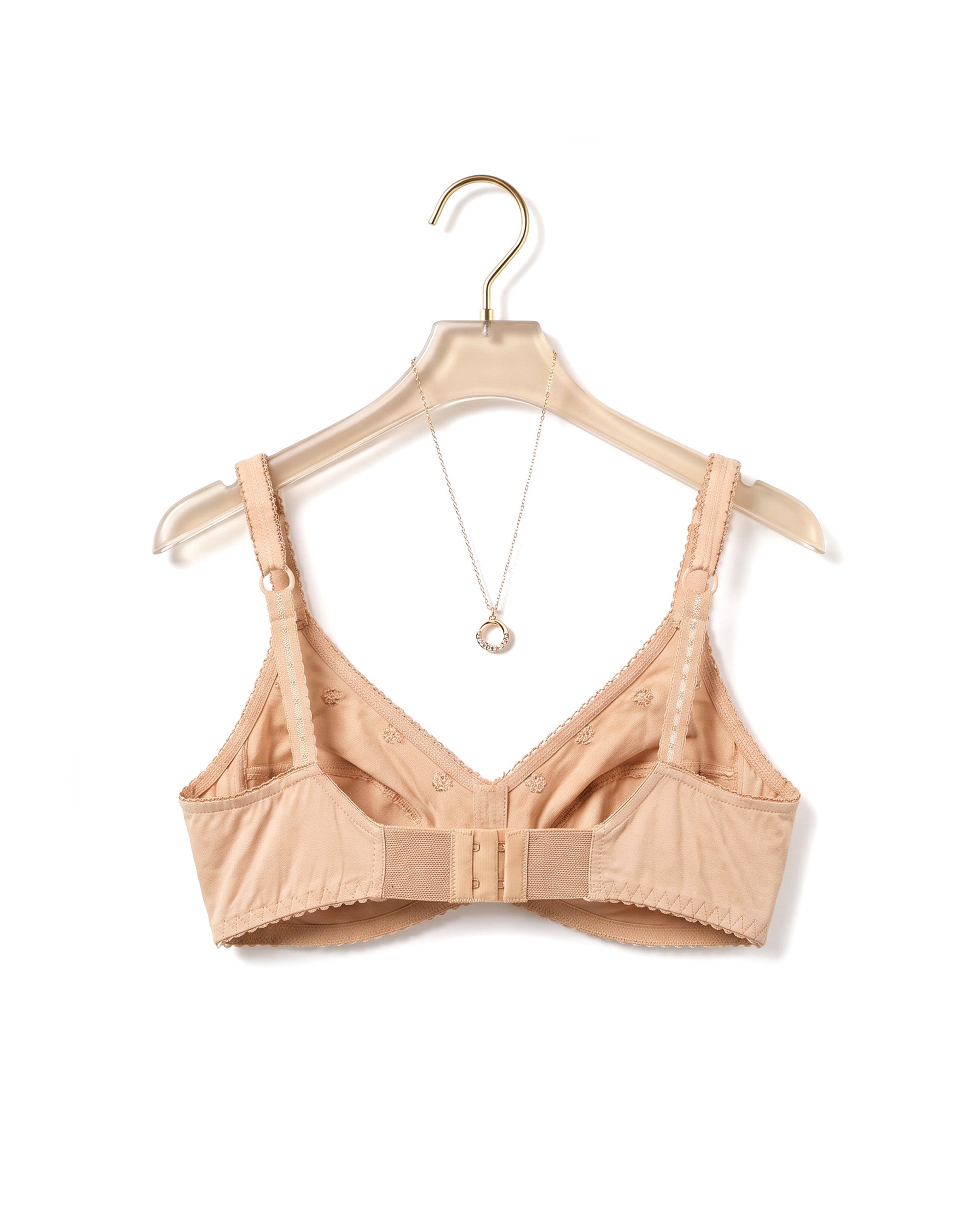 Bebelle - Tulips, Soft Lace Unpadded Cotton Bra