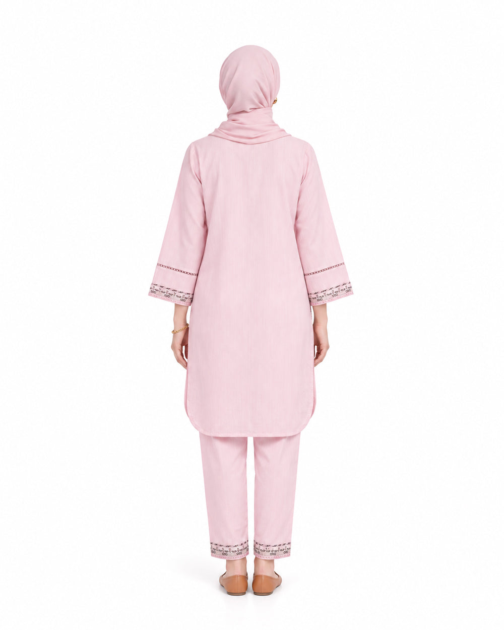 Valuables Women's Embroidered Suit - 2 Pc