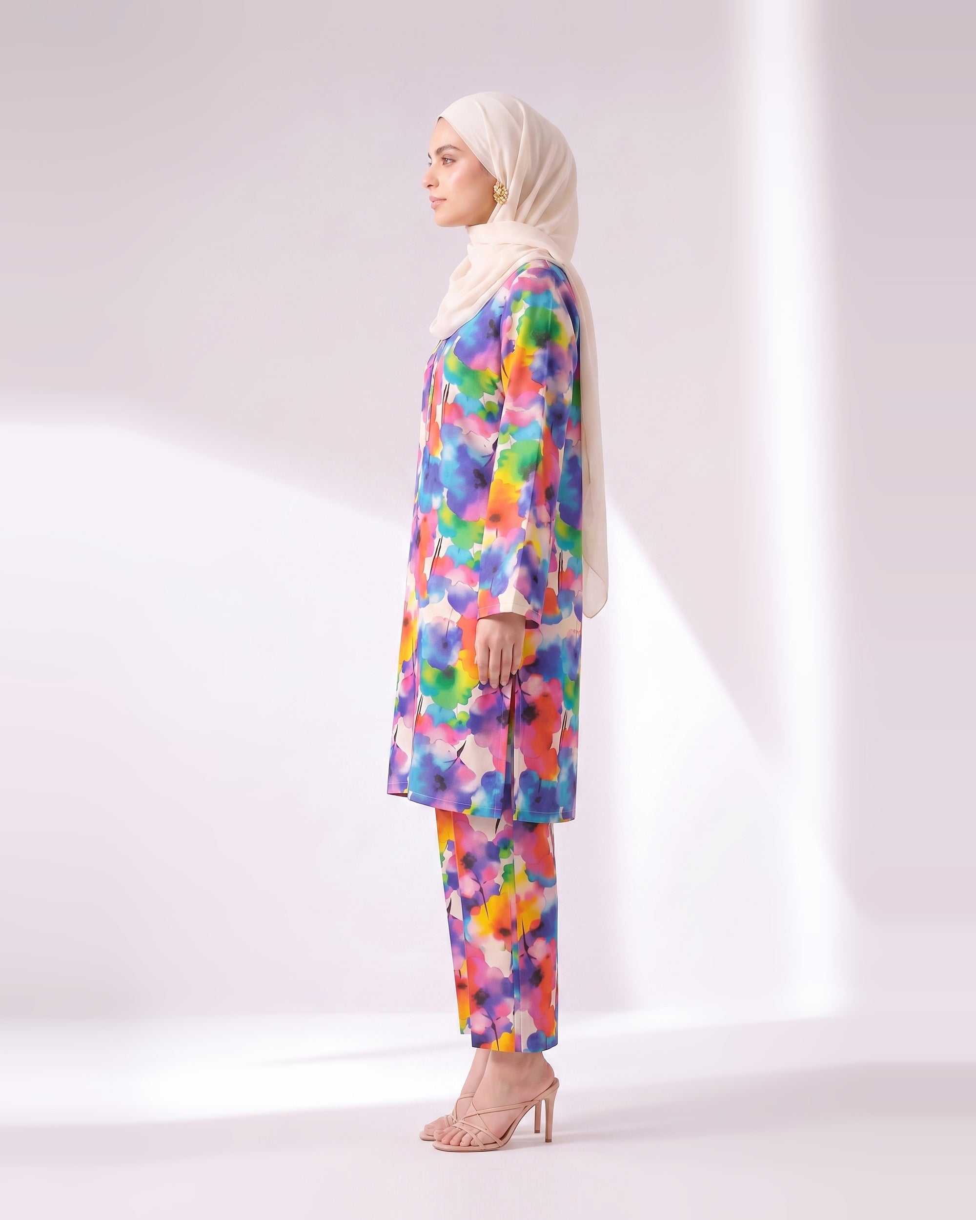 Valuables Women's Printed Unstitched 2 PC Suit