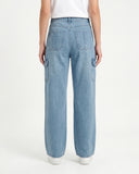 Women's Cargo Denim Pants