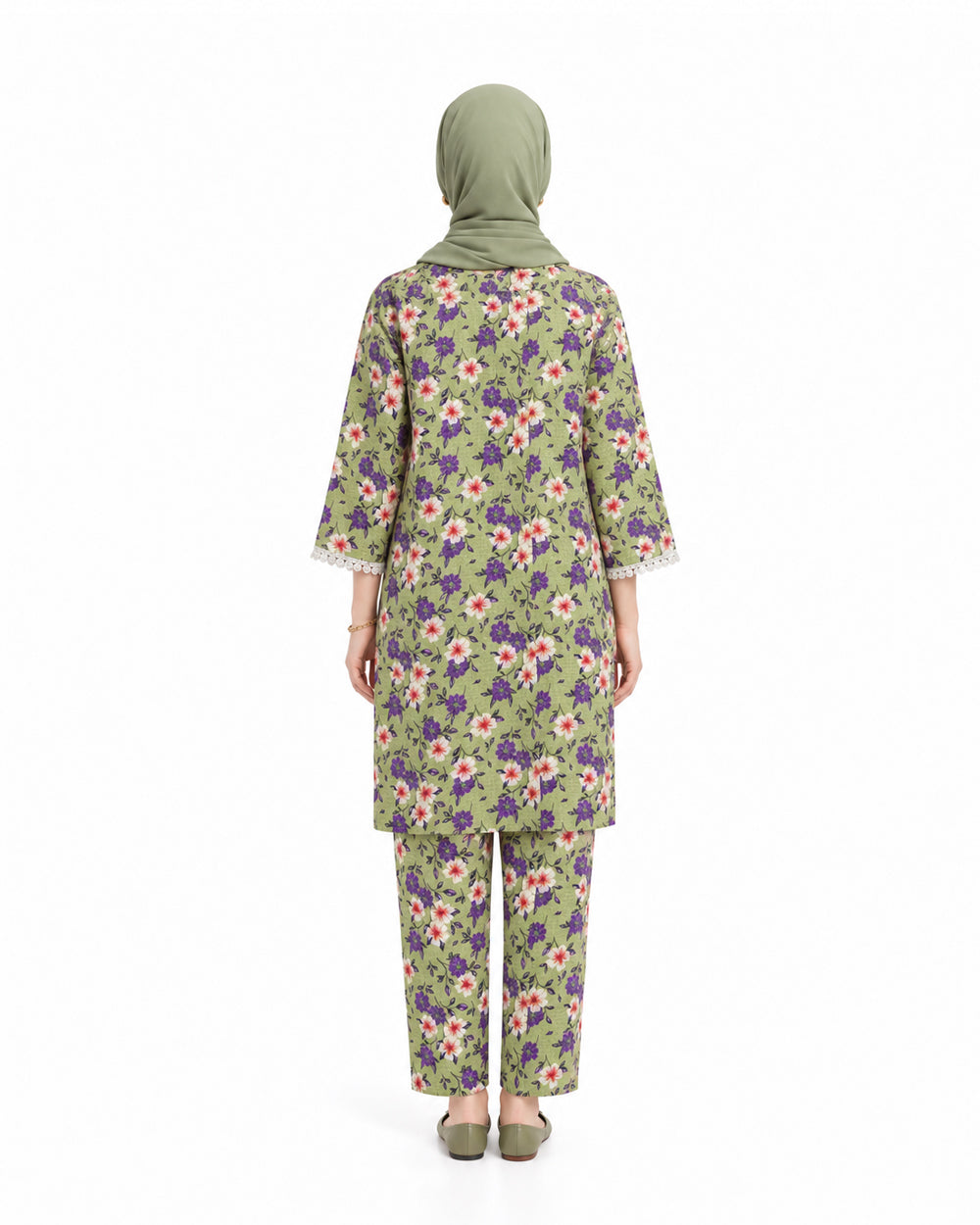 Women's Printed 2 Pc Suit