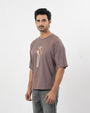 Men's Printed Drop Shoulder T-Shirt