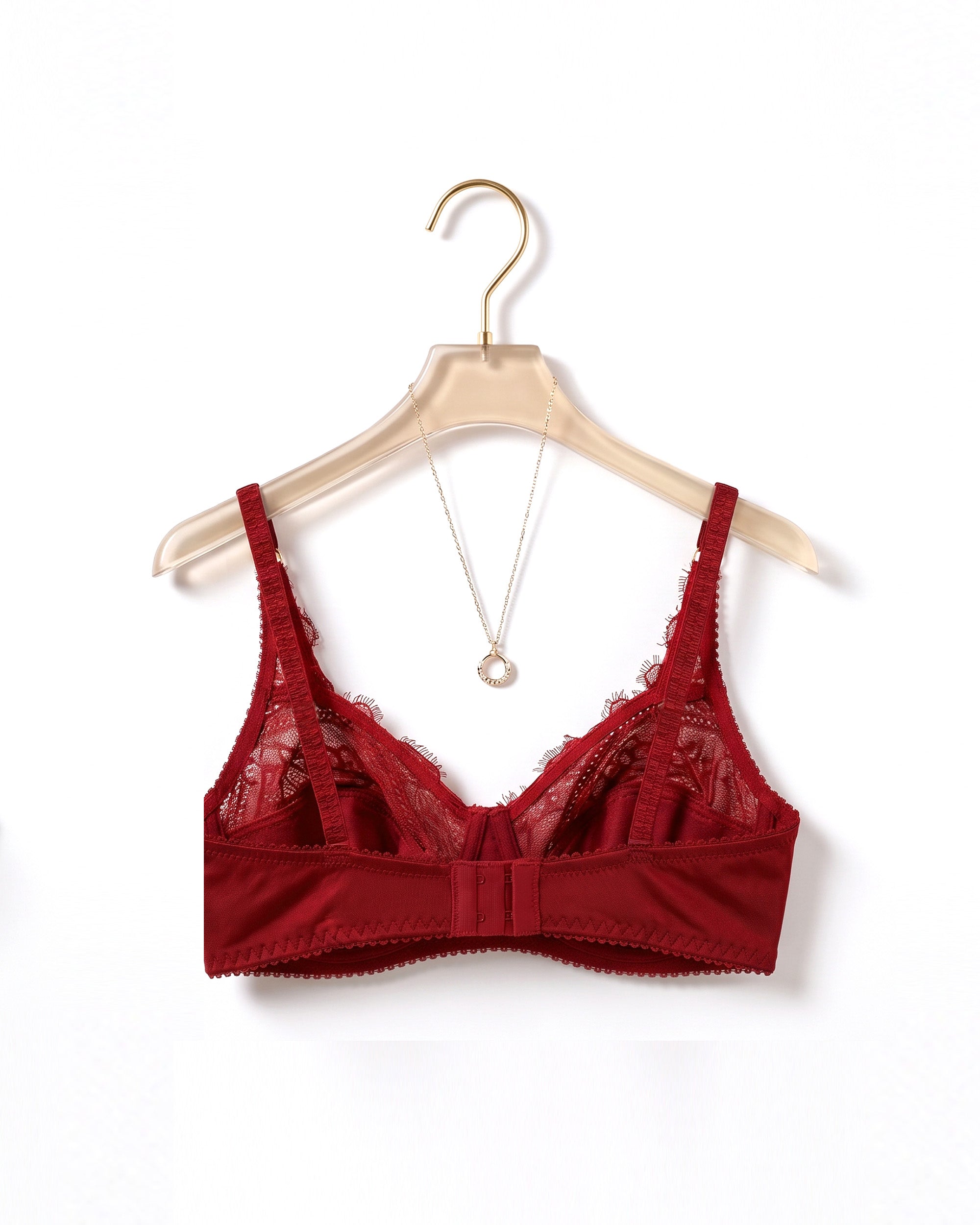 Bebelle - Romance Forever, Half Lace Unpadded Polyester Jersey Bra