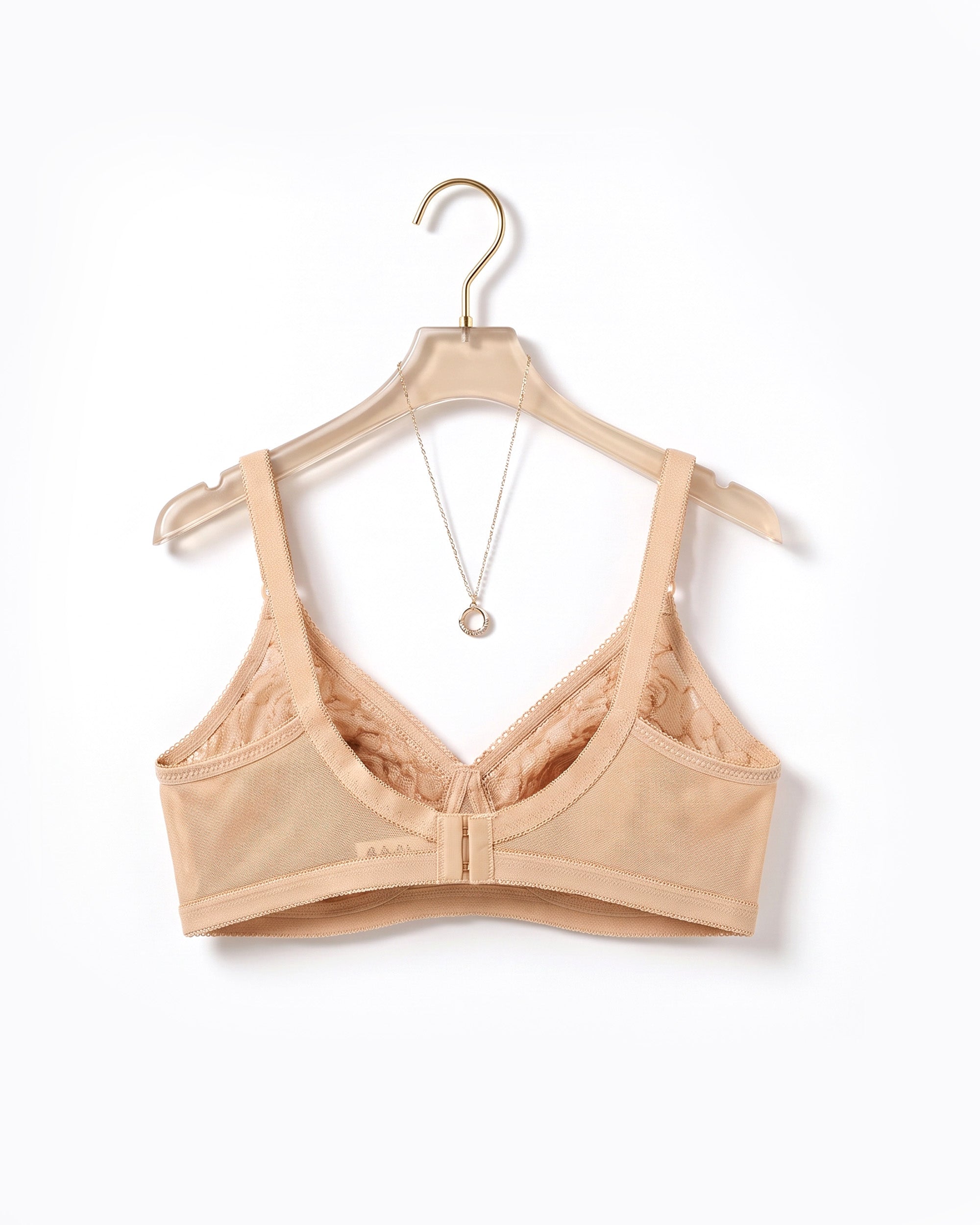 Bebelle - X-Over Trendy, Soft Lace Unpadded Crossover Bra