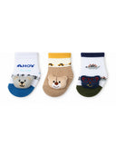 Newborn Character Socks - 3 Pc