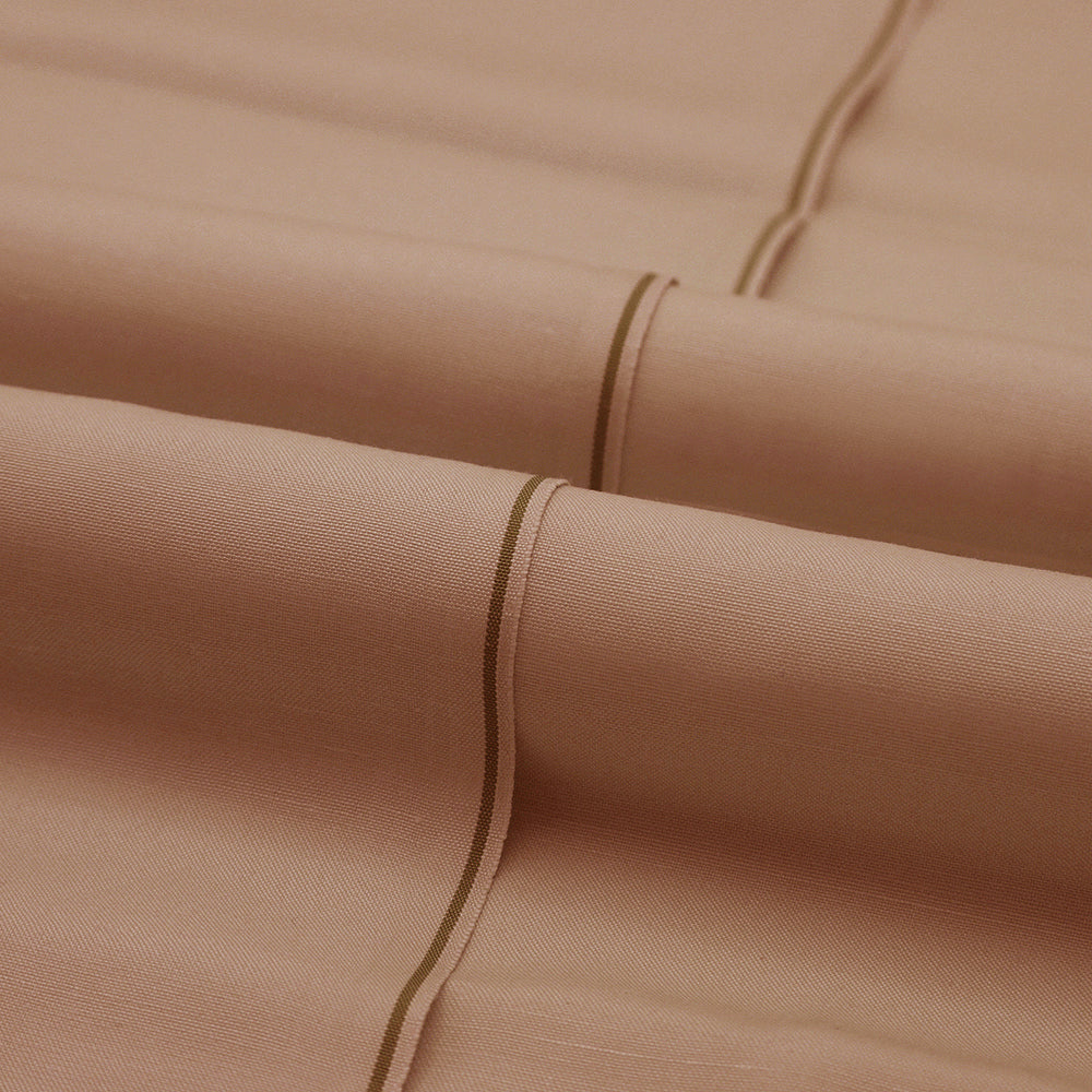 Men's Shabbir Gold Plain Wash & Wear Suit Fabric