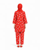 Women's Printed 2 Pc Suit