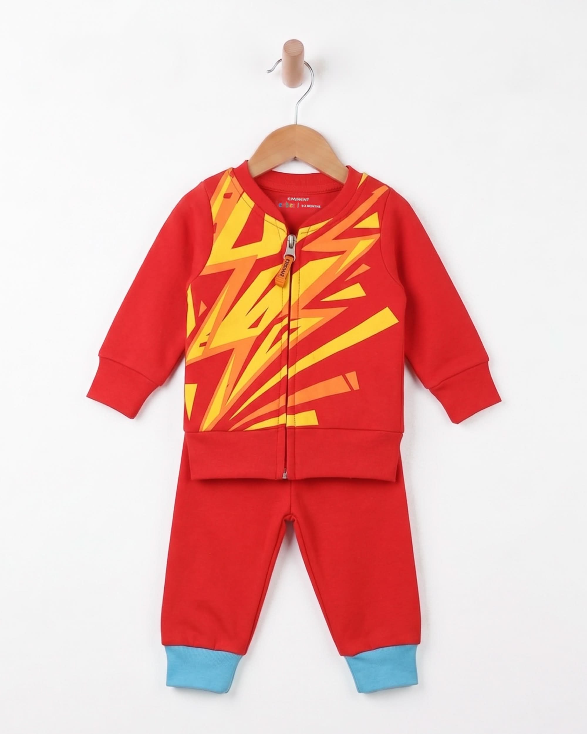 Eminent Newborn Boys 3Pcs Suit - Red, Newborn Boys Sets & Suits, Eminent, Chase Value