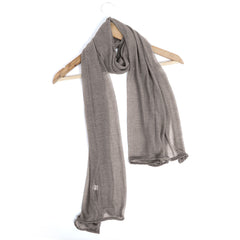 Women's Crinkle Plain Scarves - Multi Color