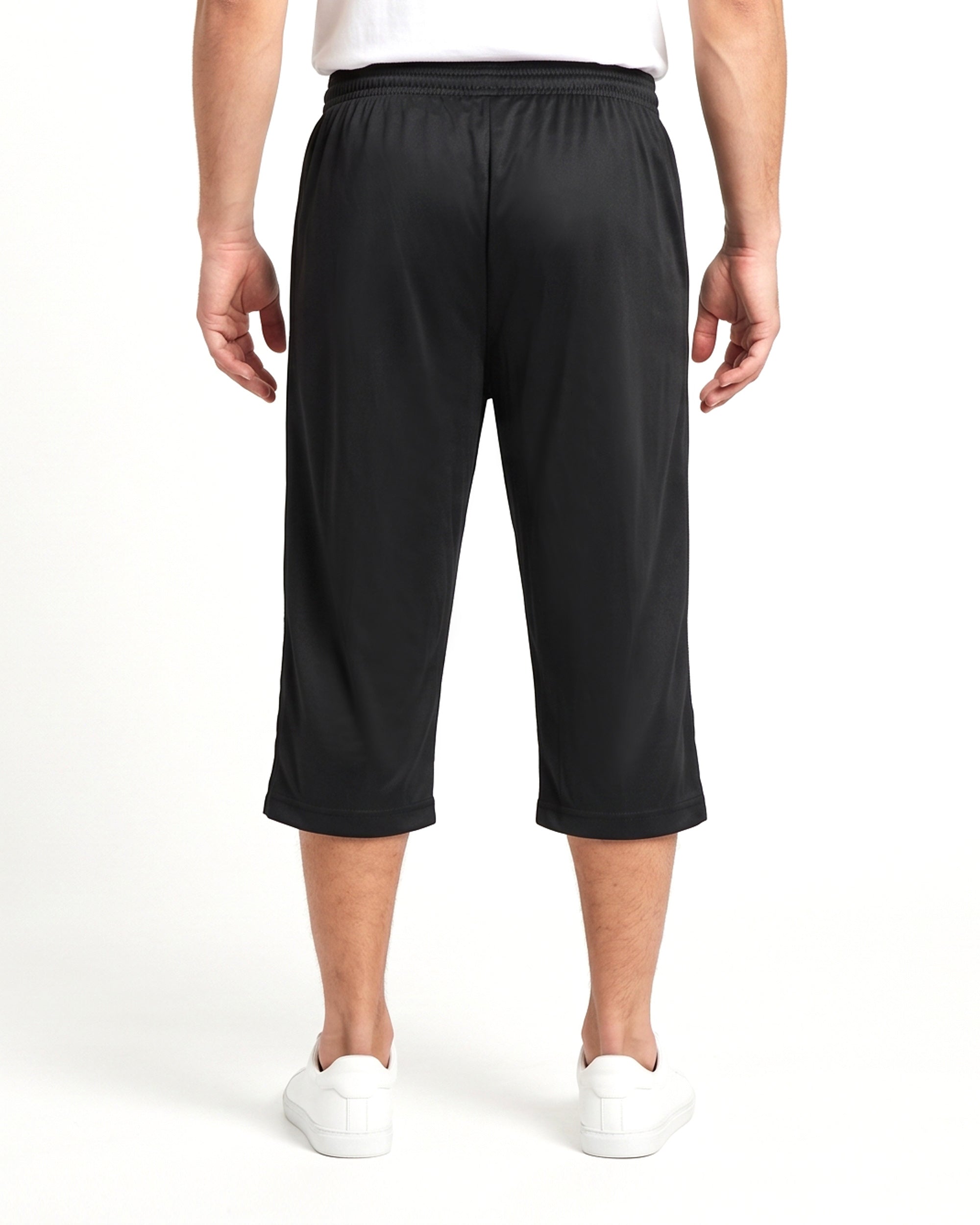 Men's Plain Three Quarter Shorts