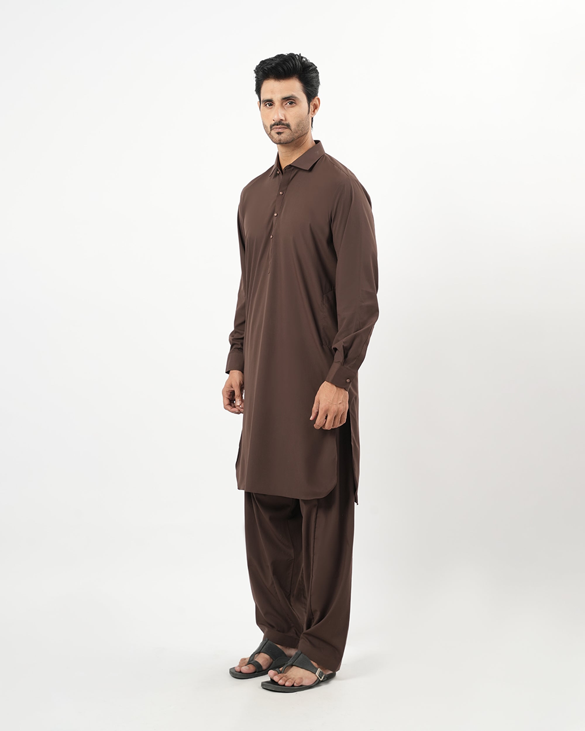 Eminent Men's Plain Shalwar Kameez