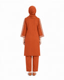 Women's Khaddar Embroidered Suit - 2 Pc