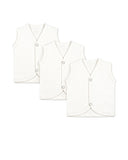 Newborn Woolen Vest - 3 Pc
