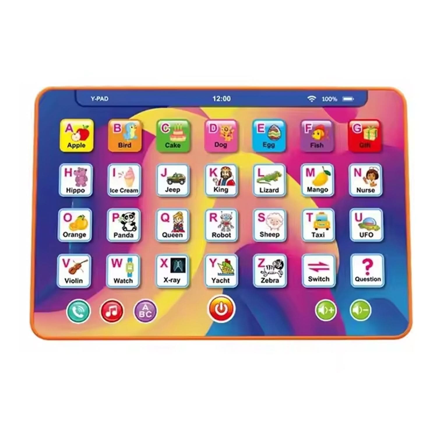 Learning Ipad - Orange, Educational Toys, Chase Value, Chase Value