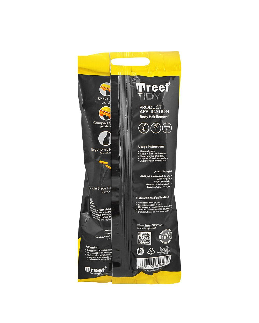 Treet Tidy Comb Razor (Pack of 5)
