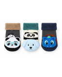 Newborn Character Socks - 3 Pc