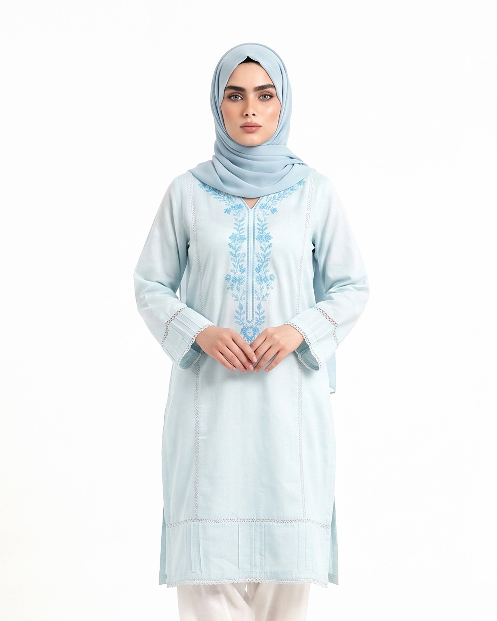 Valuables Women's Embroidered Kurti