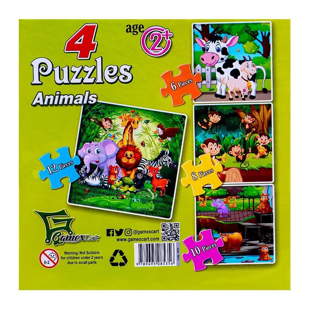 4 Pcs Puzzle Game, Board Games & Puzzles, Chase Value, Chase Value