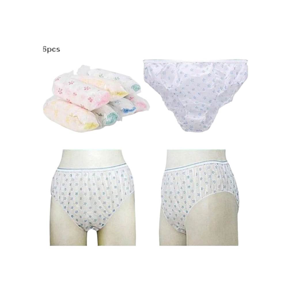 Disposable Brief Panties For Women Pack Of 6, Women Panties, Chase Value, Chase Value