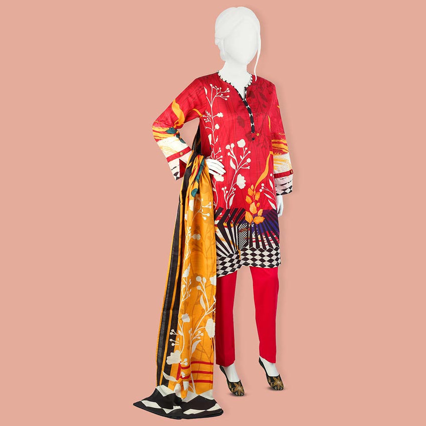 Eminent Digital Khadder Unstitched 2 Pcs Suit V1 - 20, Women, 2Pcs Shalwar Suit, Eminent, Chase Value