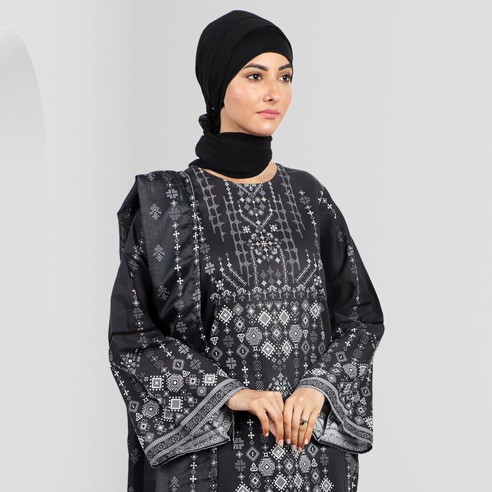 Eminent Printed Digital Lawn Unstitched 3Pcs Suit - ES24LP3P23, Women, Unstitched Kurti, Eminent, Chase Value