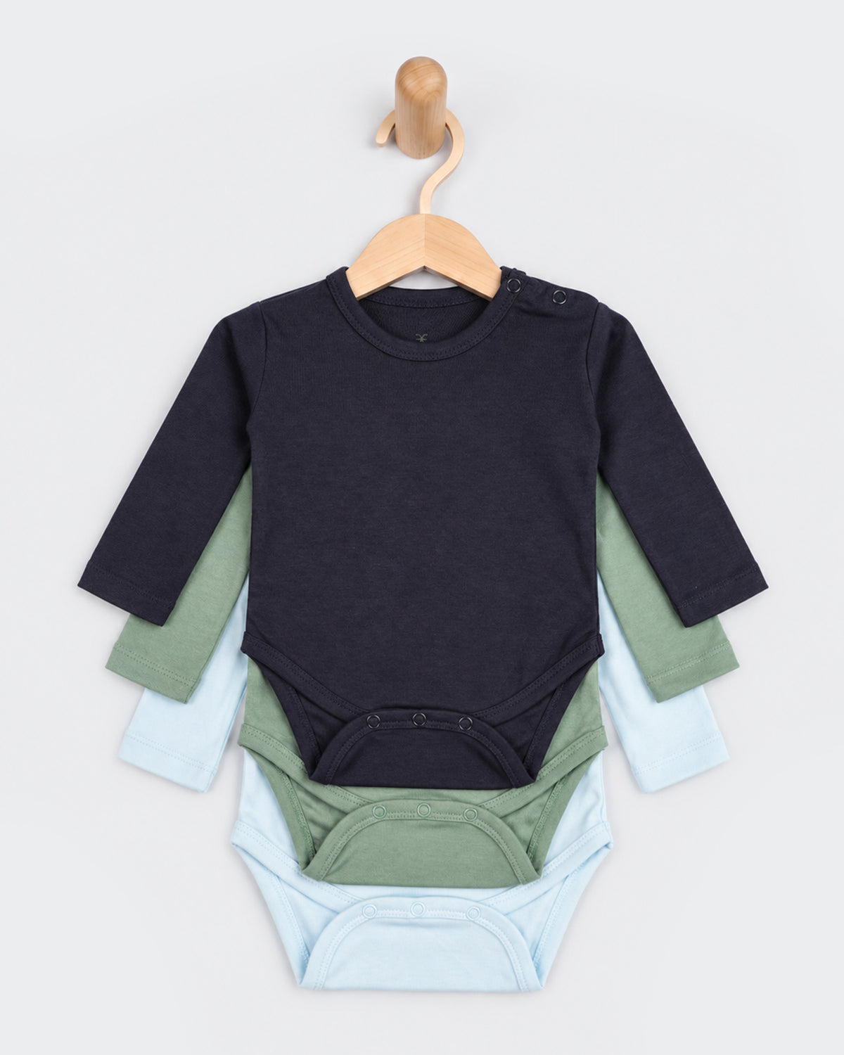 Eminent Newborn Boys Knitted Bodysuit - Pack of 3