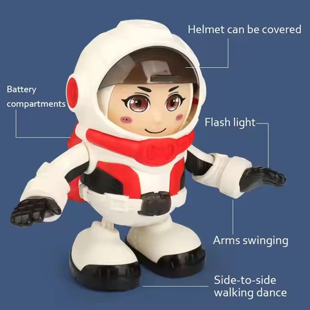 Robot Toys For Kids 360 Spinning Music Dancing - Multi Color, Remote Control, Chase Value, Chase Value