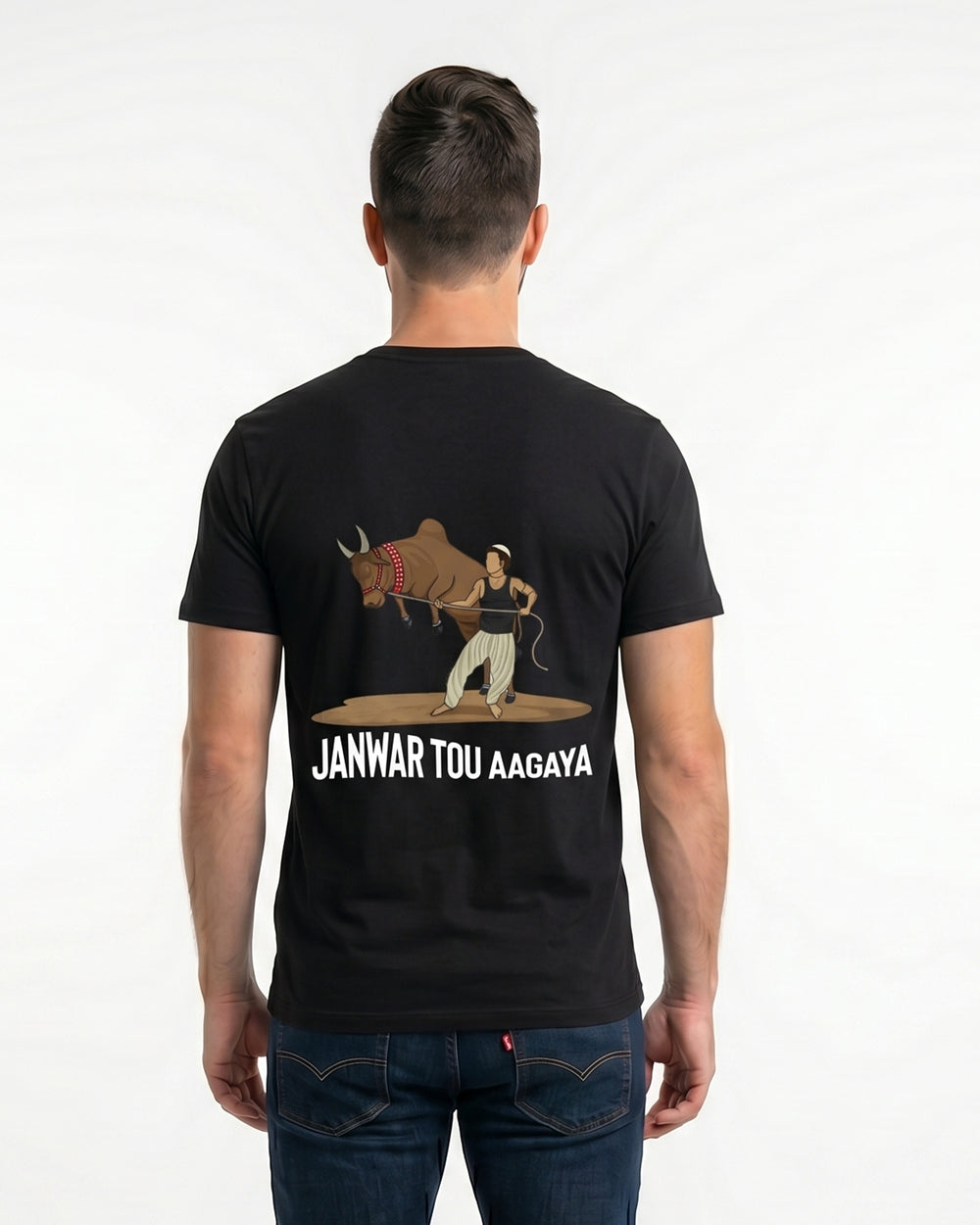 Valuable Men's Half Sleeves Printed T-shirt, Men's T-Shirts & Polos, Valuables, Chase Value