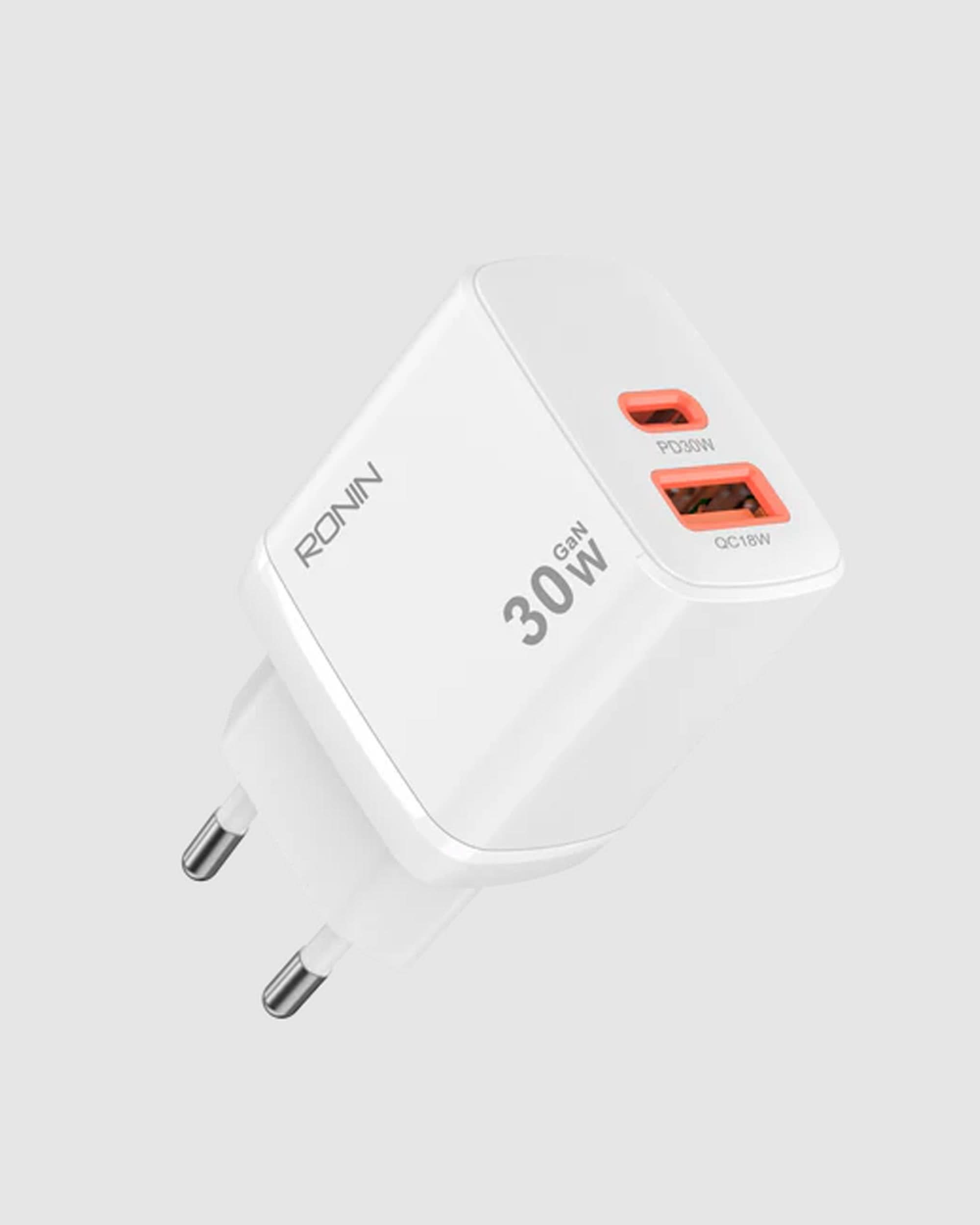 Ronin Charger 30W - White, Mobile Charger, Chase Value, Chase Value