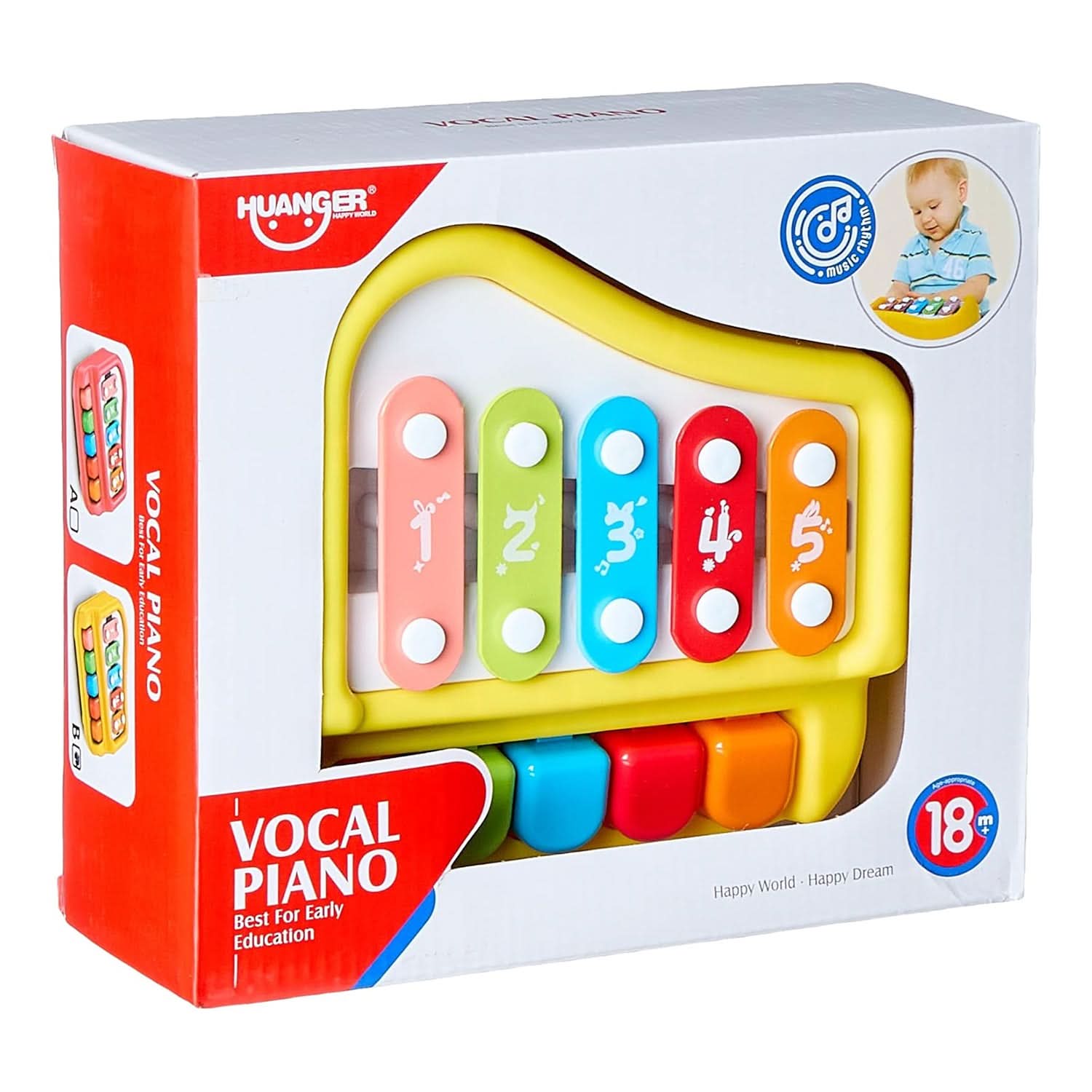 Xylophone Music Bus - Multi Color, Musical Toys, Chase Value, Chase Value