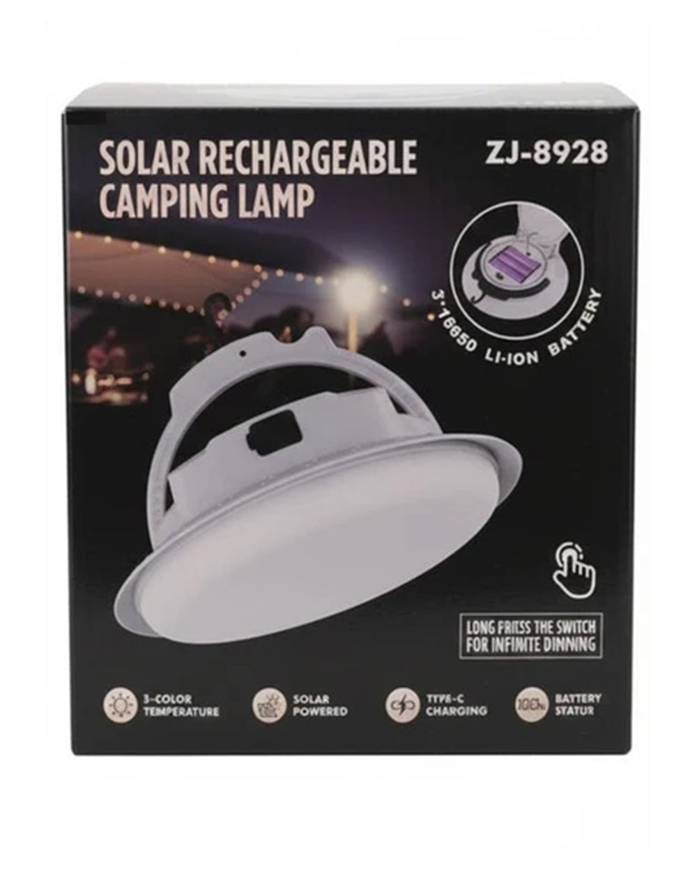 Solar Charging Camping Light, Emergency Lights & Torch, Chase Value, Chase Value