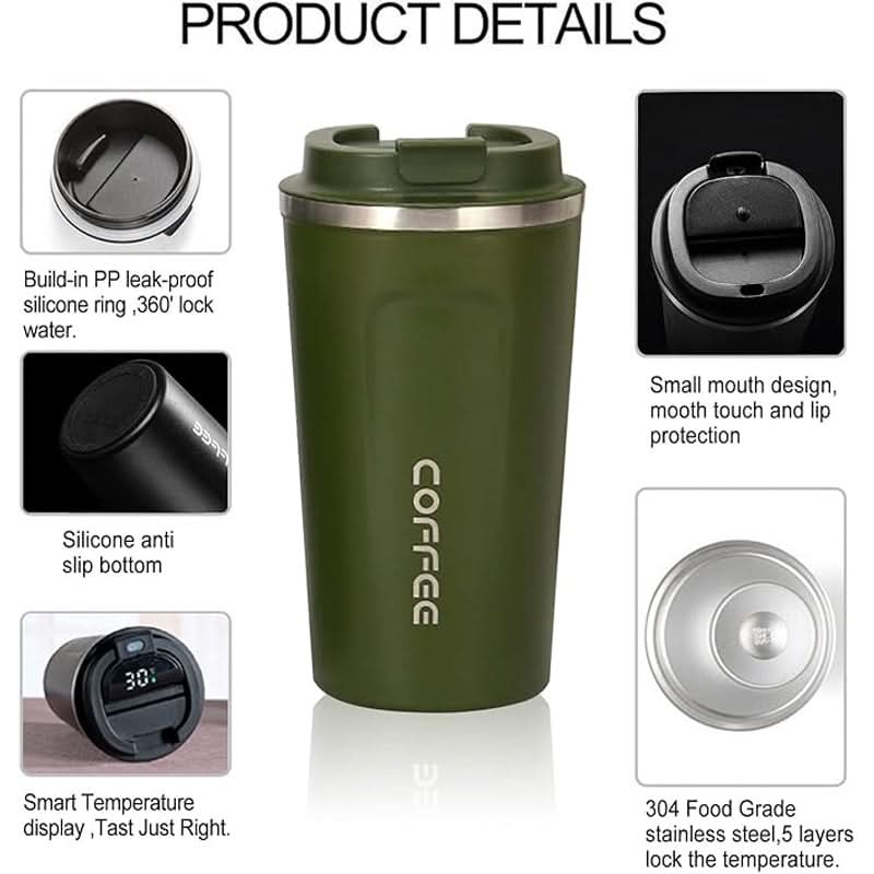 Vacuum Mug Stainless Steel 510ml, Thermos & Mug, Chase Value, Chase Value