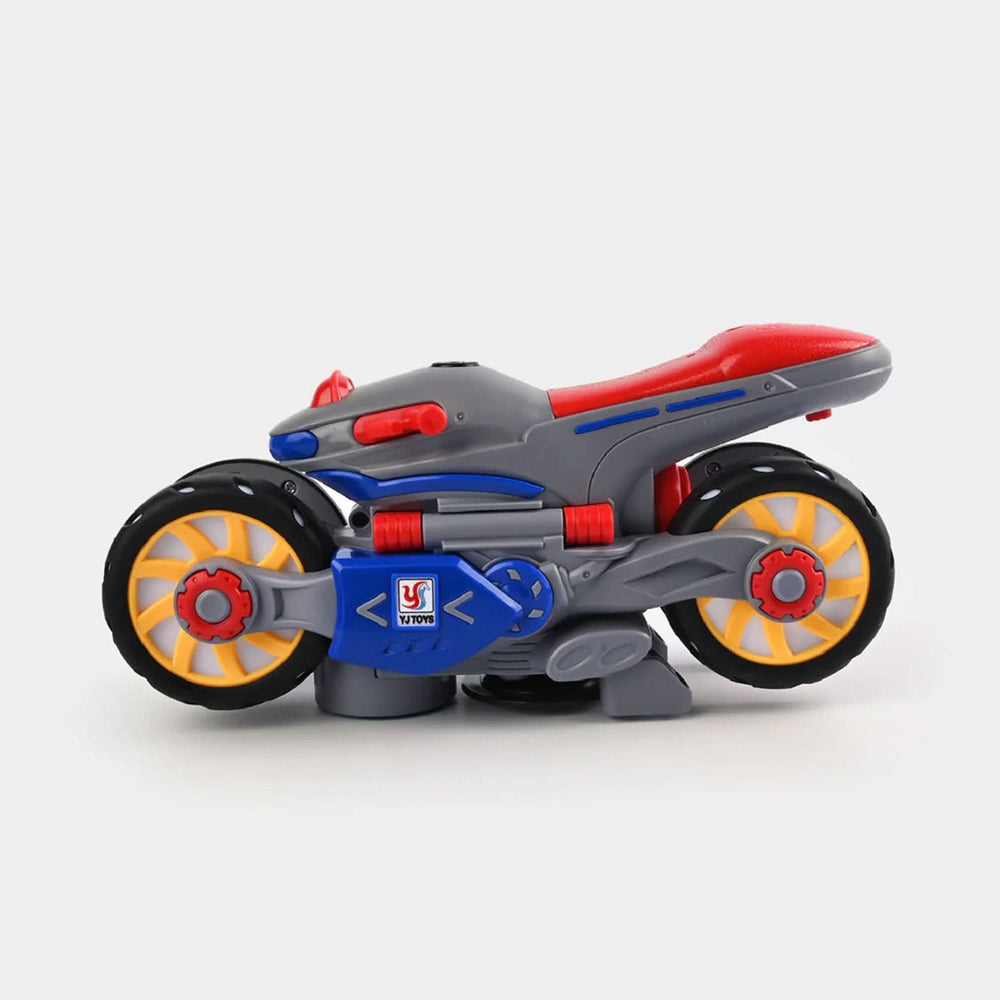 Battery Operated  Motor With Light & Music - Grey, Non-Remote Control, Chase Value, Chase Value