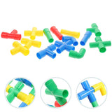 Colorful Creative Pipe Puzzles  - Multi Color, Educational Toys, Chase Value, Chase Value