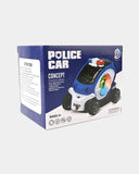 Battery Operated Police Car - Light & Music