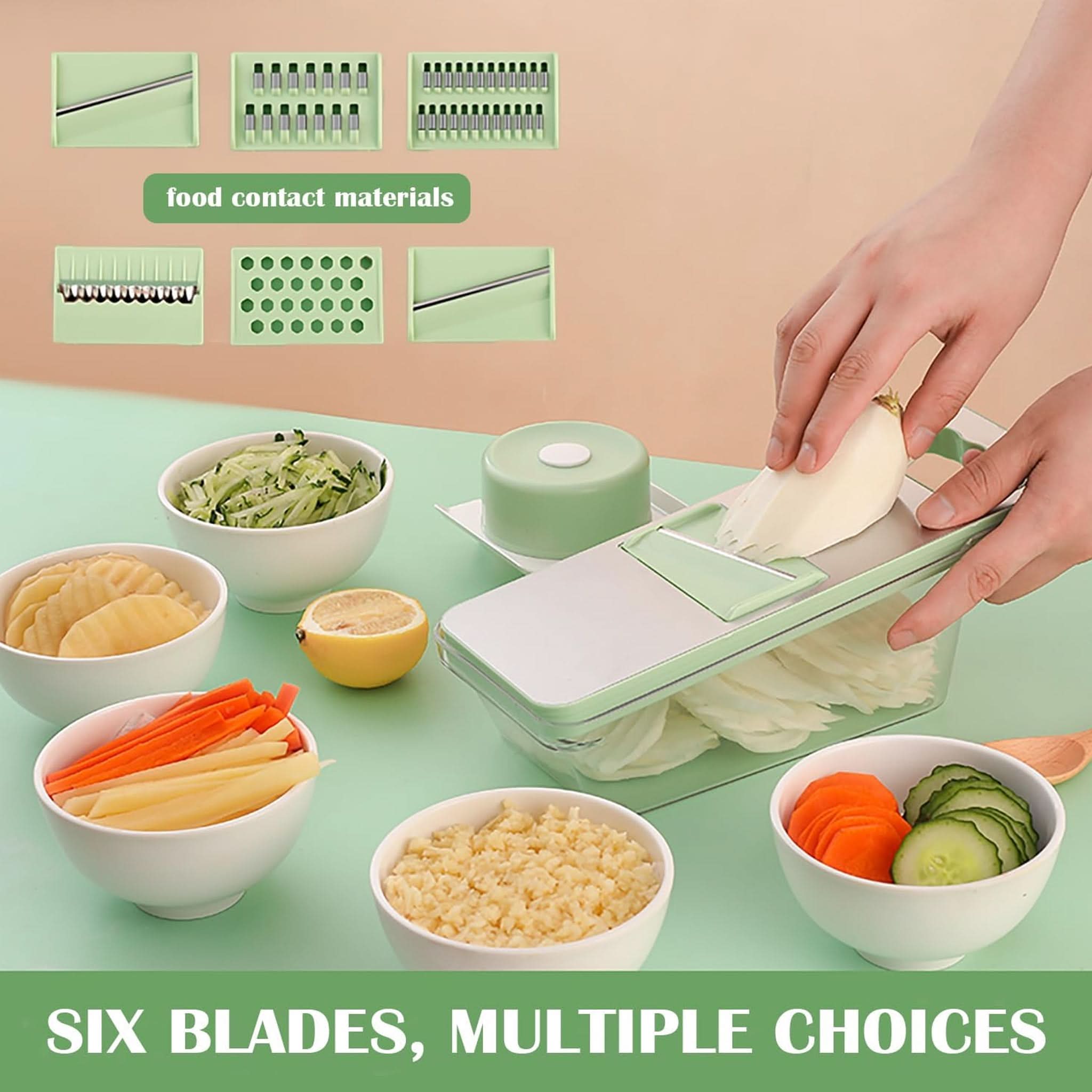 Multifunction Vegetable Cutter, Knives & Cutting Board, Chase Value, Chase Value