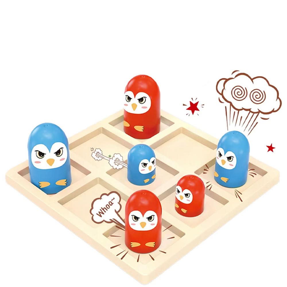 Advanced Tic Tac Toe Game - Sky Blue, Educational Toys, Chase Value, Chase Value