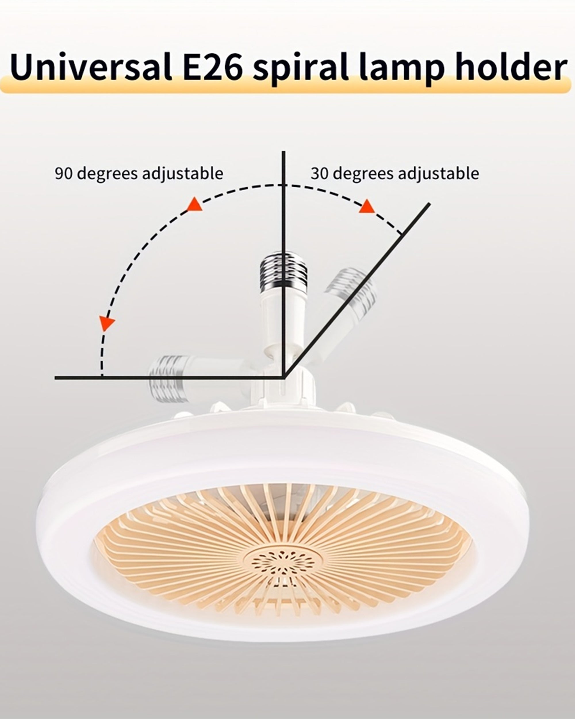 Diamond Universal Ceiling Fan with Remote Control, Rechargeable Fan, Chase Value, Chase Value