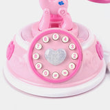 Battery Operated  Pony Telephone With Light & Music - Pink, Musical Toys, Chase Value, Chase Value