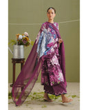 Women's Printed Suit 3-Pc - Inspired by Zara Shah Jahan - 5