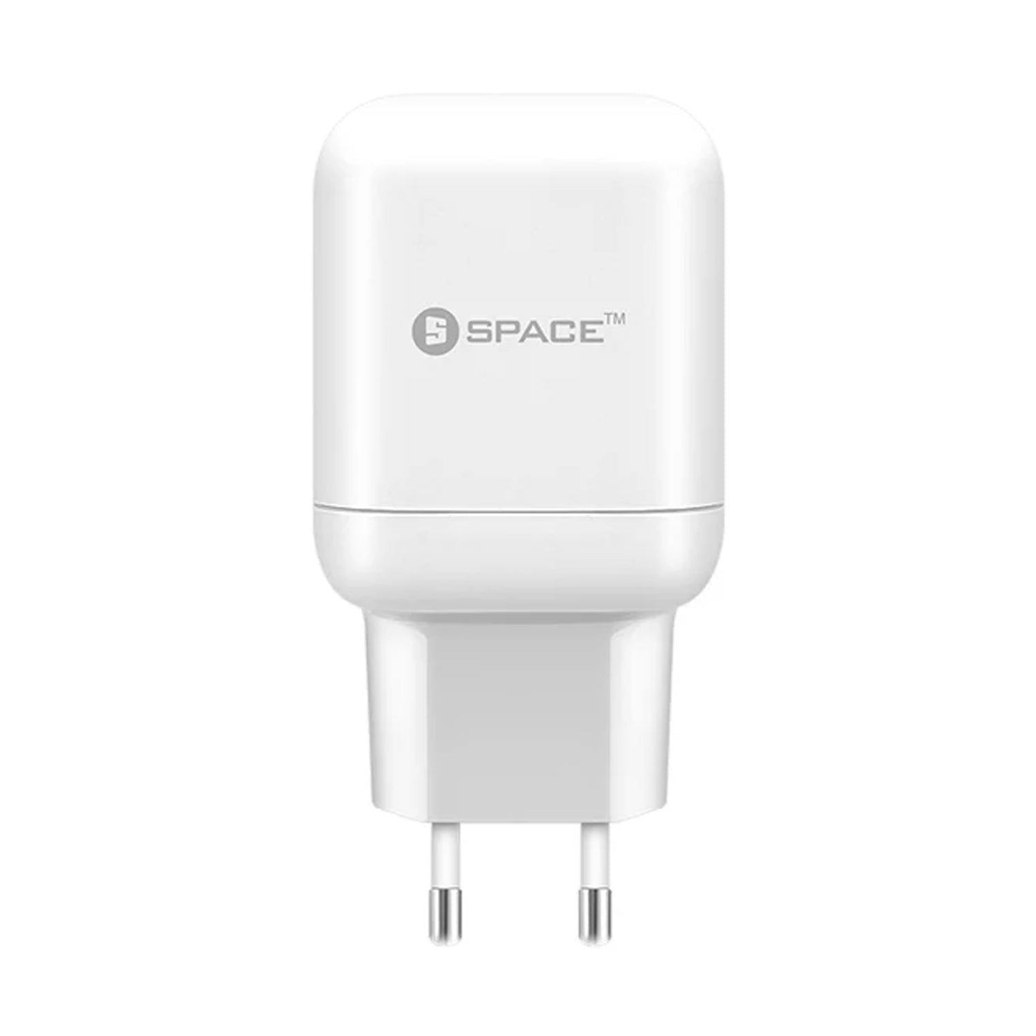 Space WC-103 Dual Port USB Wall Charger, Mobile Charger, Space, Chase Value