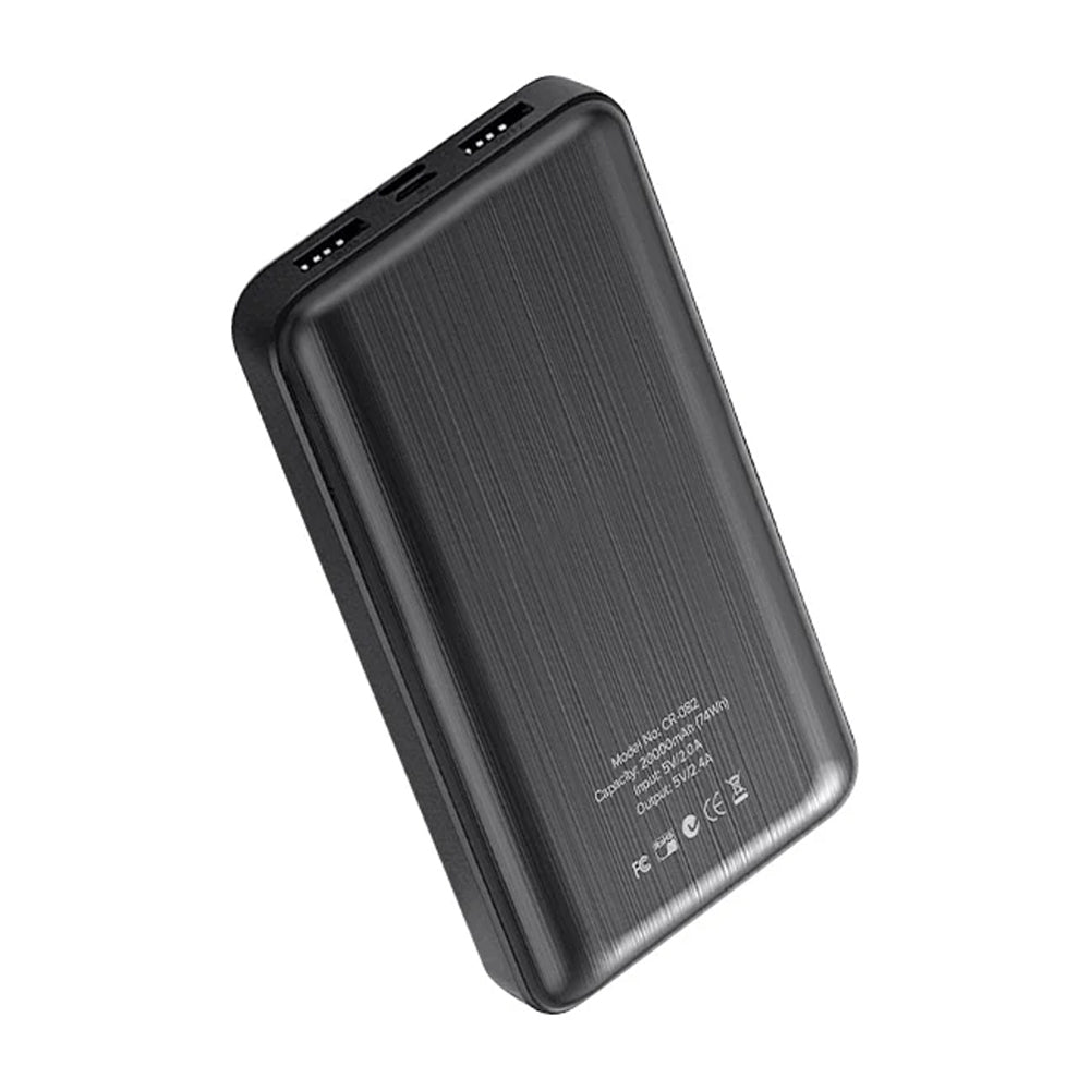 Core Powerbank 20000 Mah Cr-082 - Black, power bank, Chase Value, Chase Value