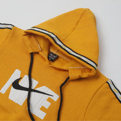 Boys Full Sleeves Pajama Suit - Yellow