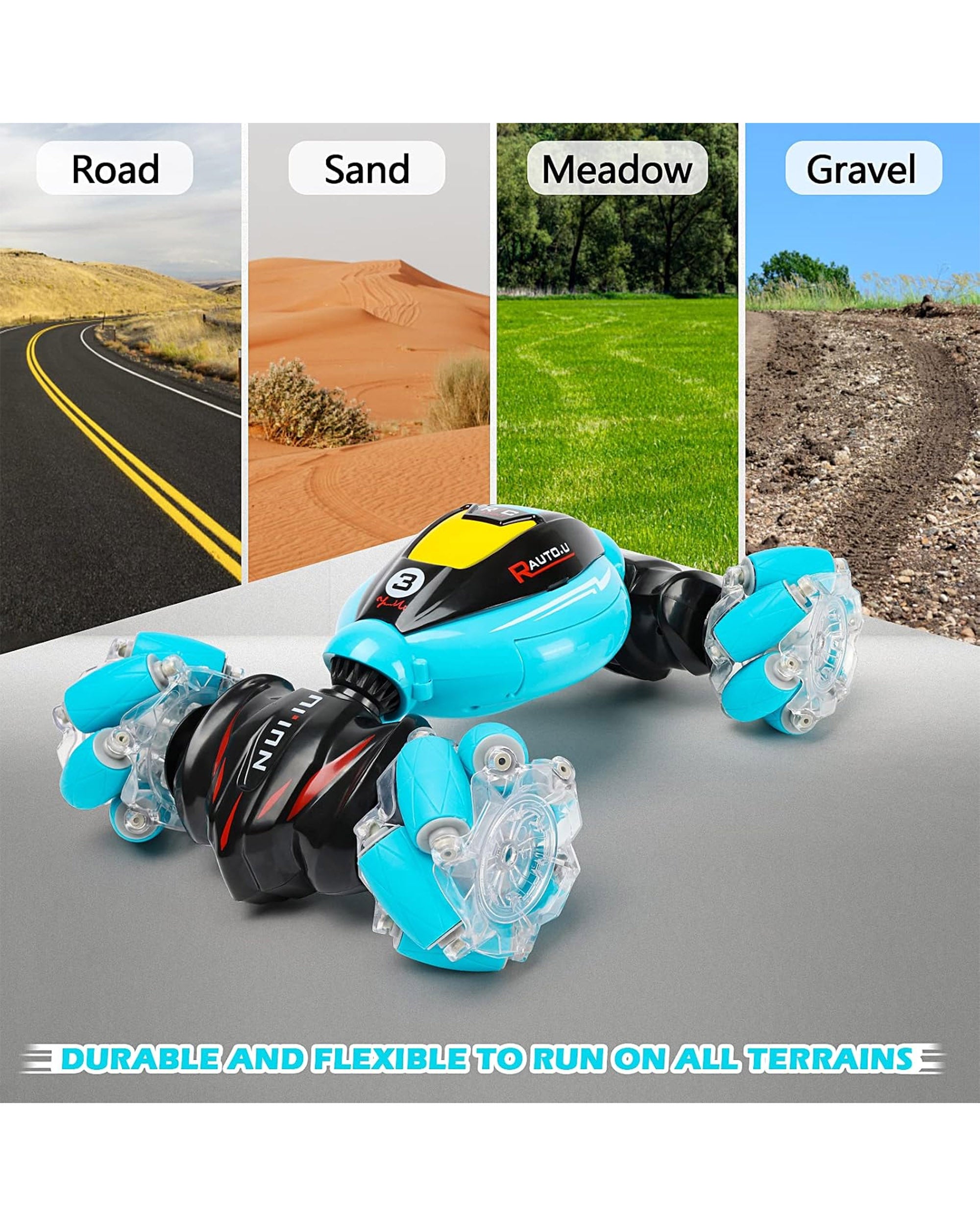 Remote Control 4WD Stunt Car